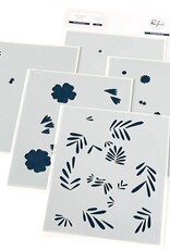 PINKFRESH STUDIO Berries & Blossoms Press Plate, Die and Stencil
