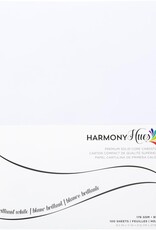 Harmony Hues Harmony Hues Brillant White 8.5x11 cardstock #65lb - 100 sheets