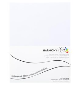 Harmony Hues Harmony Hues Brillant White 8.5x11 cardstock #65lb - 100 sheets