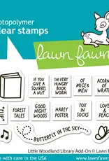 Lawn Fawn Little Woodland Library Add-On - Stamps