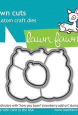 Lawn Fawn How You Bean? Strawberries Add-On - Clear Stamps and Lawn Cuts