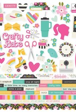 Simple Stories Crafty Babe - 12x12 Cardstock Stickers