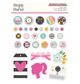 Simple Stories Crafty Babe - Decorative Brads