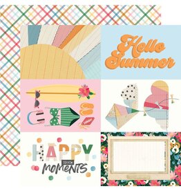 Simple Stories Sunny Days - 4x6 Elements 12x12 Pattern Paper