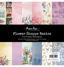 Paper Rose STUDIO Flower Shoppe 6x6 Paper Collection