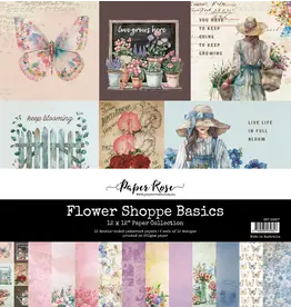 Paper Rose STUDIO Flower Shoppe - 12x12 Basic Collection