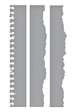 Spellbinders Torn Paper Edges Dies