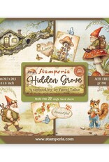 Stamperia Hidden Grove 8x8 Paper Pad