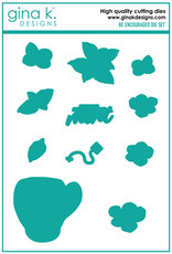 Gina K. Designs Be Encouraged - Stamp and Die