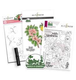 ALTENEW Build-A-Garden: Flowering Quince & Add-on Die Bundle
