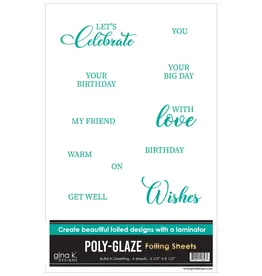 Gina K. Designs Poly Glaze - Build a Greeting