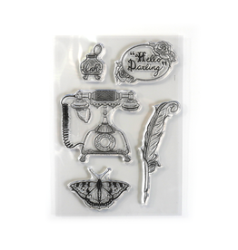 Elizabeth Craft Designs Hello Darling Stamp and Die