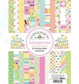 Doodlebug Design Butterfly Kisses - 6x8 Paper Pad