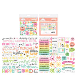 Doodlebug Design Butterfly Kisses- Chit Chat