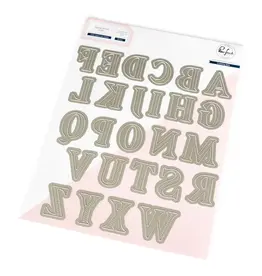 PINKFRESH STUDIO Jody Uppercase Alpha Die