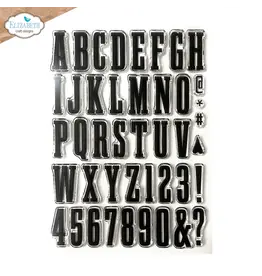 Elizabeth Craft Designs Bold Alphabet -Stamps