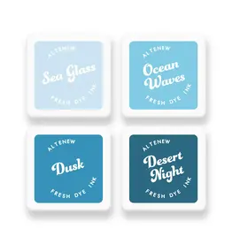 ALTENEW Cool Summer Night Fresh Dye Ink Mini Cube Set