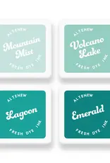 ALTENEW Sea Shore Fresh Dye Ink Mini Cube Set