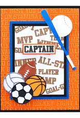 Spellbinders All Star Sentiments - Stamp