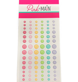 Pink & Main Crafty Friends Glitter Enamel Dots