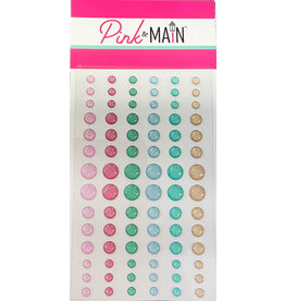 Pink & Main Summer Fun Glitter Enamel Dots