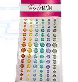 Pink & Main Cloudy Day Glitter Enamel Dots