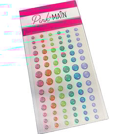 Pink & Main Good Times Glitter Enamel Dots