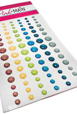 Pink & Main Just A Note Glitter Enamel Dots