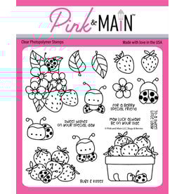 Pink & Main Bugs & Berries - Stamp