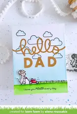 Lawn Fawn I love you Mower - Stamp & Die