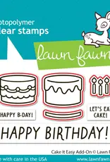 Lawn Fawn Cake It Easy Add On - Stamp & Die