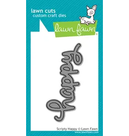 Lawn Fawn Scripty Happy - Die