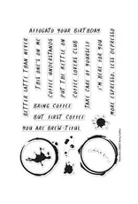 Hero Arts Bring Coffee - Stamp