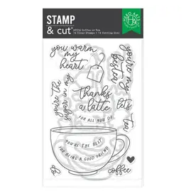 Hero Arts Coffee or Tea - Stamps and Dies