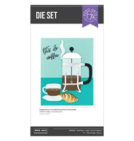 Hero Arts Coffee and Croissant - Dies