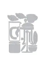 Hero Arts Coffee and Croissant - Dies