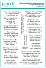 Gina K. Designs Inside Edition - Stamp