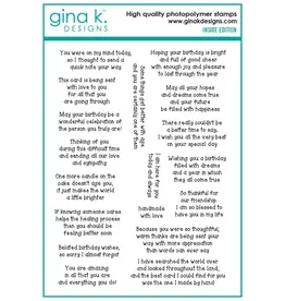 Gina K. Designs Inside Edition - Stamp