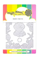 Waffle Flower Seashell Frame - Die