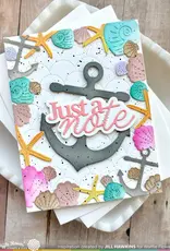 Waffle Flower Seashell Frame - Die