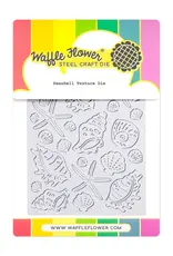 Waffle Flower Seashell Texture - Die