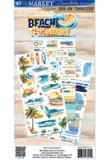 49 AND MARKET Beach Vibes - Rub Ons