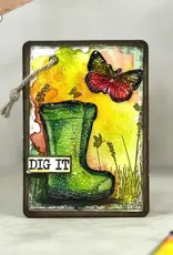 Elizabeth Craft Designs Garden Of Love - Stamps and  Dies