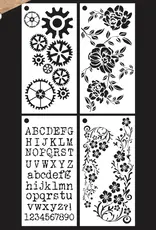 Elizabeth Craft Designs Journal Stencil 8
