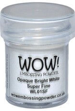 WOW! WOW! Embossing Powder - Bright White Opaque Super Fine - 15ml