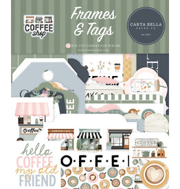 Carta Bella Coffee Shop - Frames & Tags