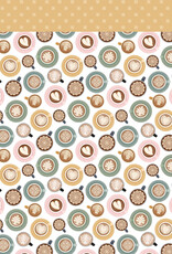 Carta Bella Coffee Shop Lovely Lattes - 12x12 Pattern Paper