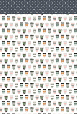 Carta Bella Coffee Shop Coffee To Go - 12x12 Pattern Paper