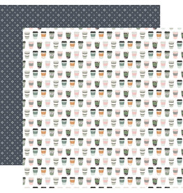 Carta Bella Coffee Shop Coffee To Go - 12x12 Pattern Paper