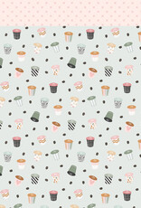 Carta Bella Coffee Shop Blends and Beans - 12x12 Pattern Paper